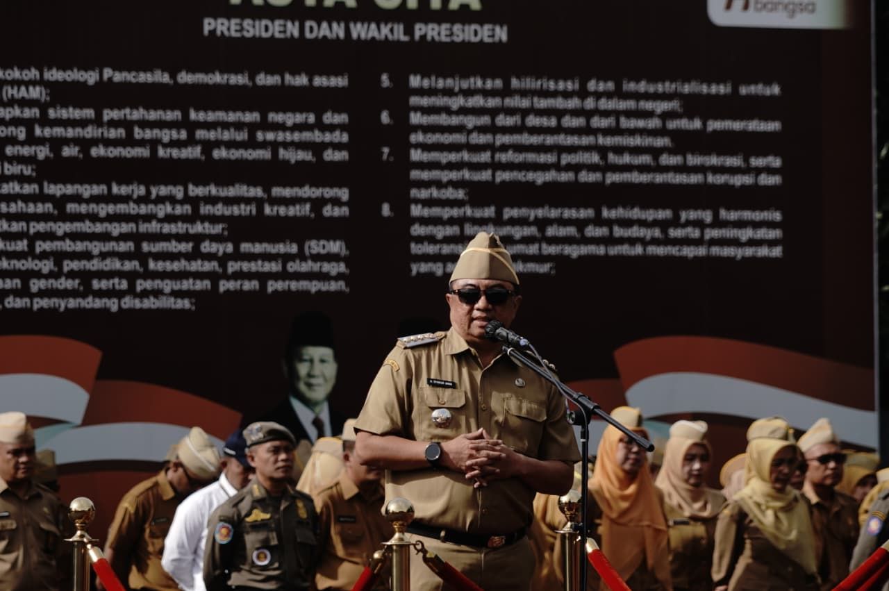 Bupati Garut Pimpin Apel Gabungan Peringatan HKN ke-61, Tekankan Pentingnya Kesehatan Fisik dan Mental