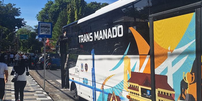 H-2 Natal, Mobilitas Mikro Di Kota Manado Masih Eksis Bagi Masyarakat