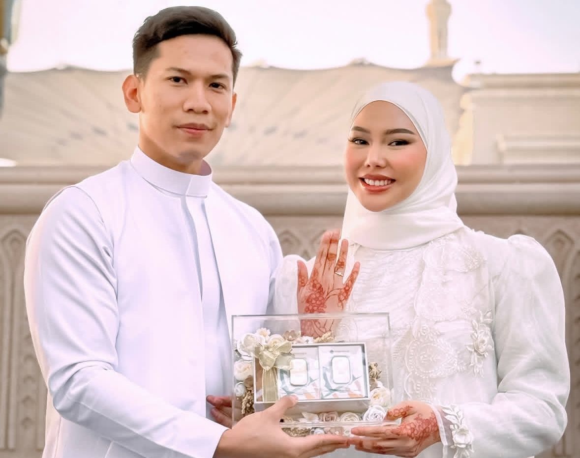 Selamat! Dara Arafah dan Rehan Mubarak Gelar Akad di Madinah