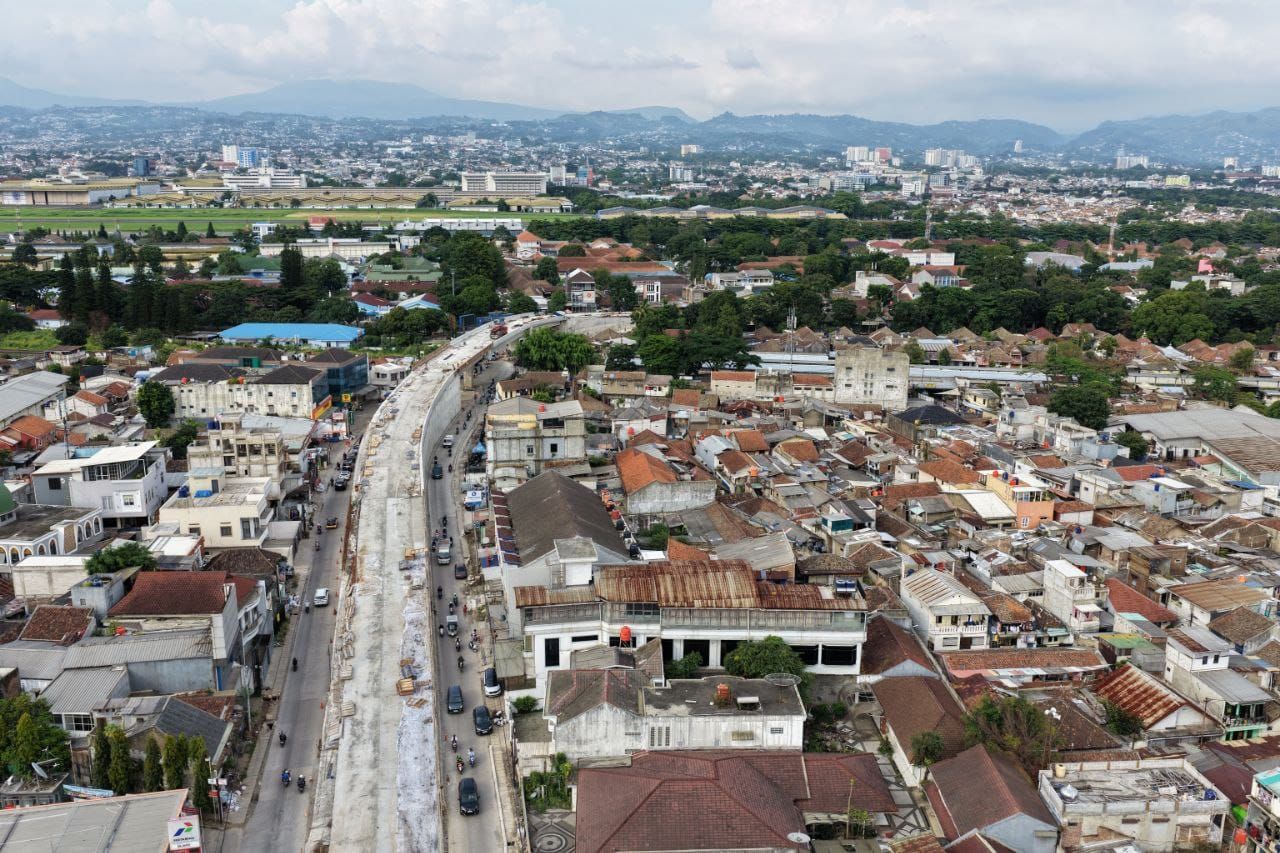 Proyek Flyover Nurtanio Capai Progres 70%, Target Selesai Akhir Tahun 2025