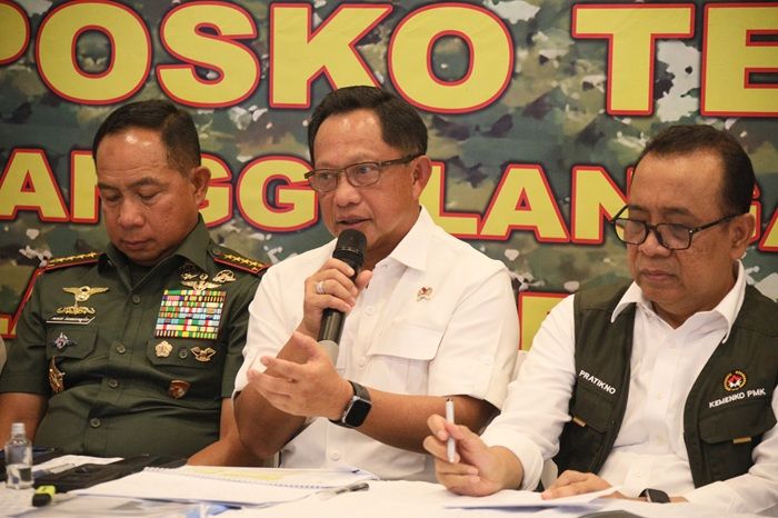 Percepat Penanganan, Mendagri Ajak Pemda Bantu Daerah Terdampak Bencana