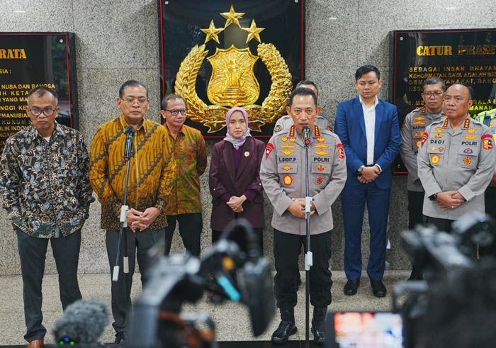 Audiensi Bareng KIP, Kapolri Tegaskan Polri Terbuka dan Terus Lakukan Perbaikan