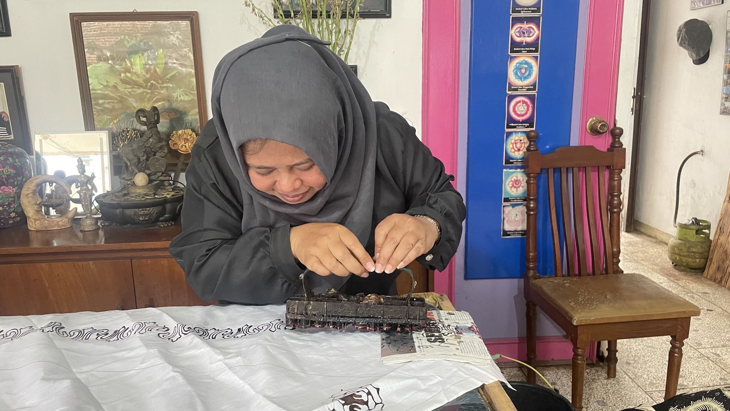 RSBS Hidupkan Kembali Batik Cap Singhasari Lewat Tradisi Reboan