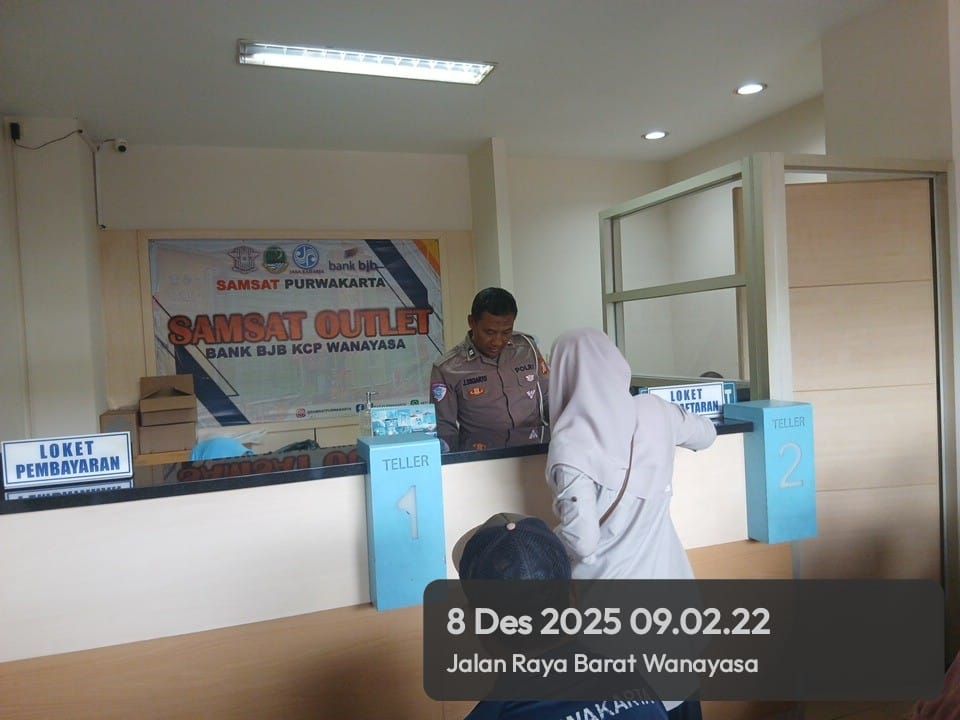 Polantas Menyapa: Sosialisasi dan Edukasi Peraturan Dibidang Pelayanan Mekanisme Penertiban STNK