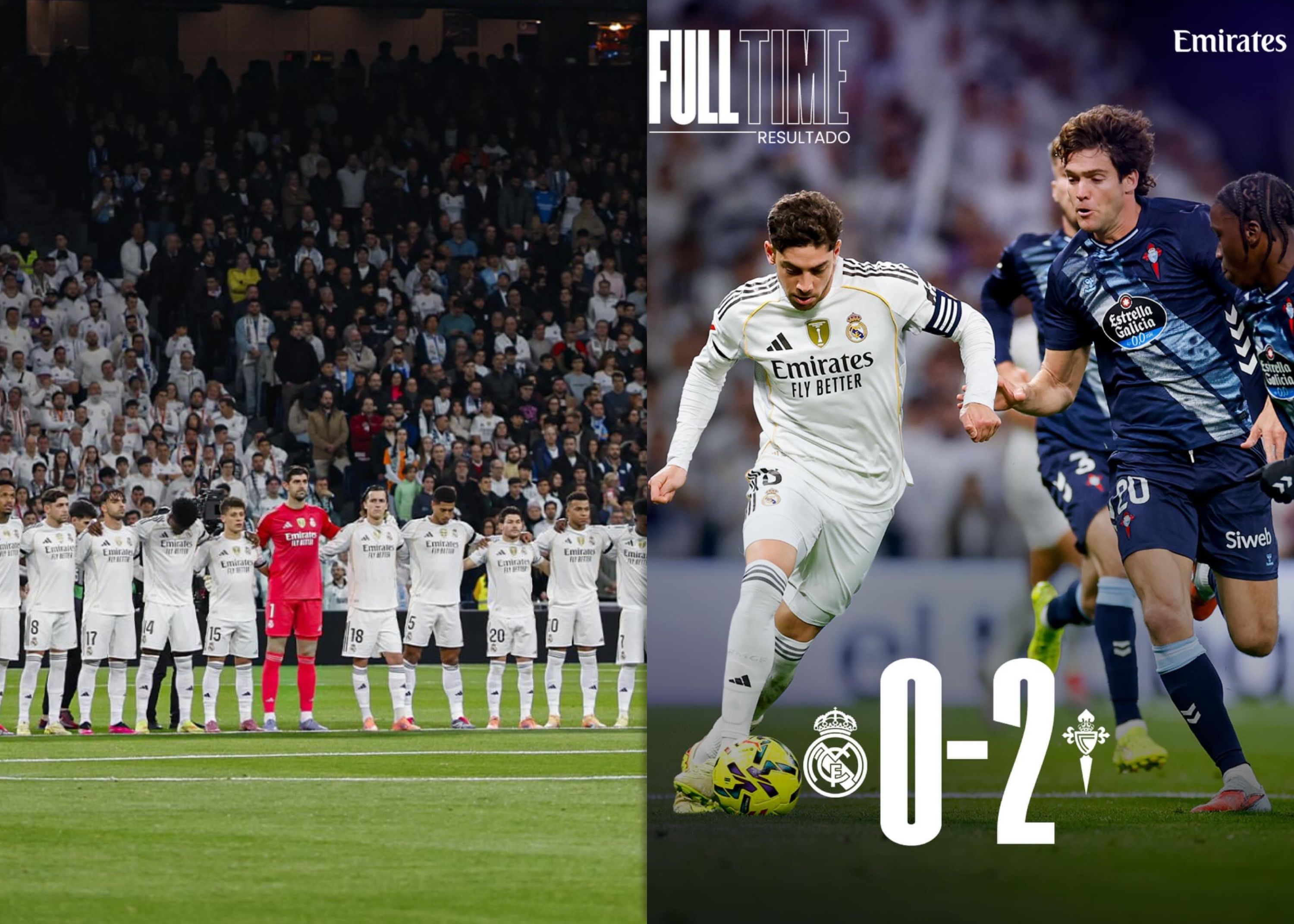 4 Fakta Pertandingan Real Madrid vs Celta di Bernabeu, Los Blancos Kalah 0-2 dan Kena Tiga Kartu Merah