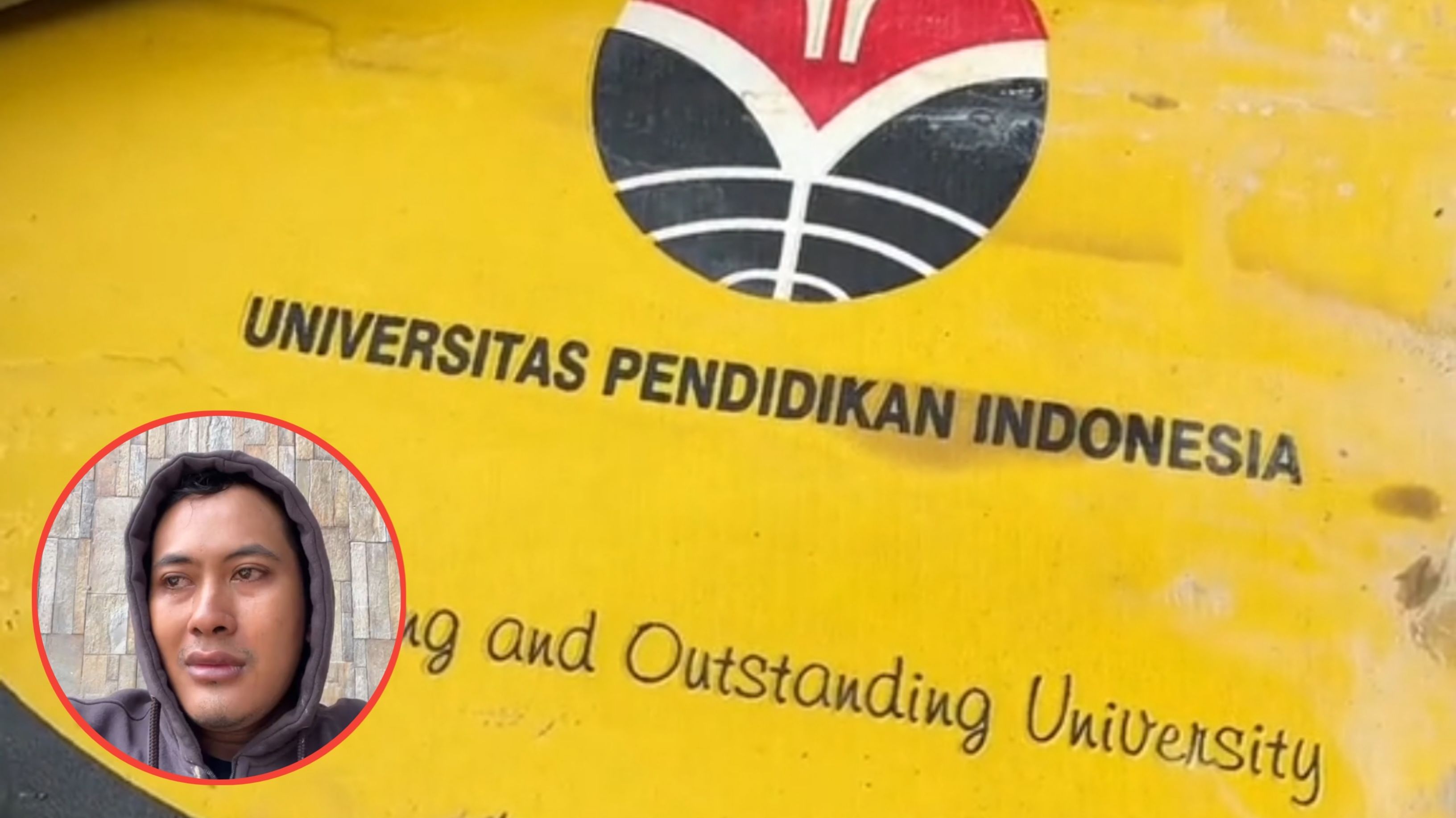 Ijazah Hancur Karena Banjir Bandang, Cowok Ini Tak Kuasa Tahan Tangis
