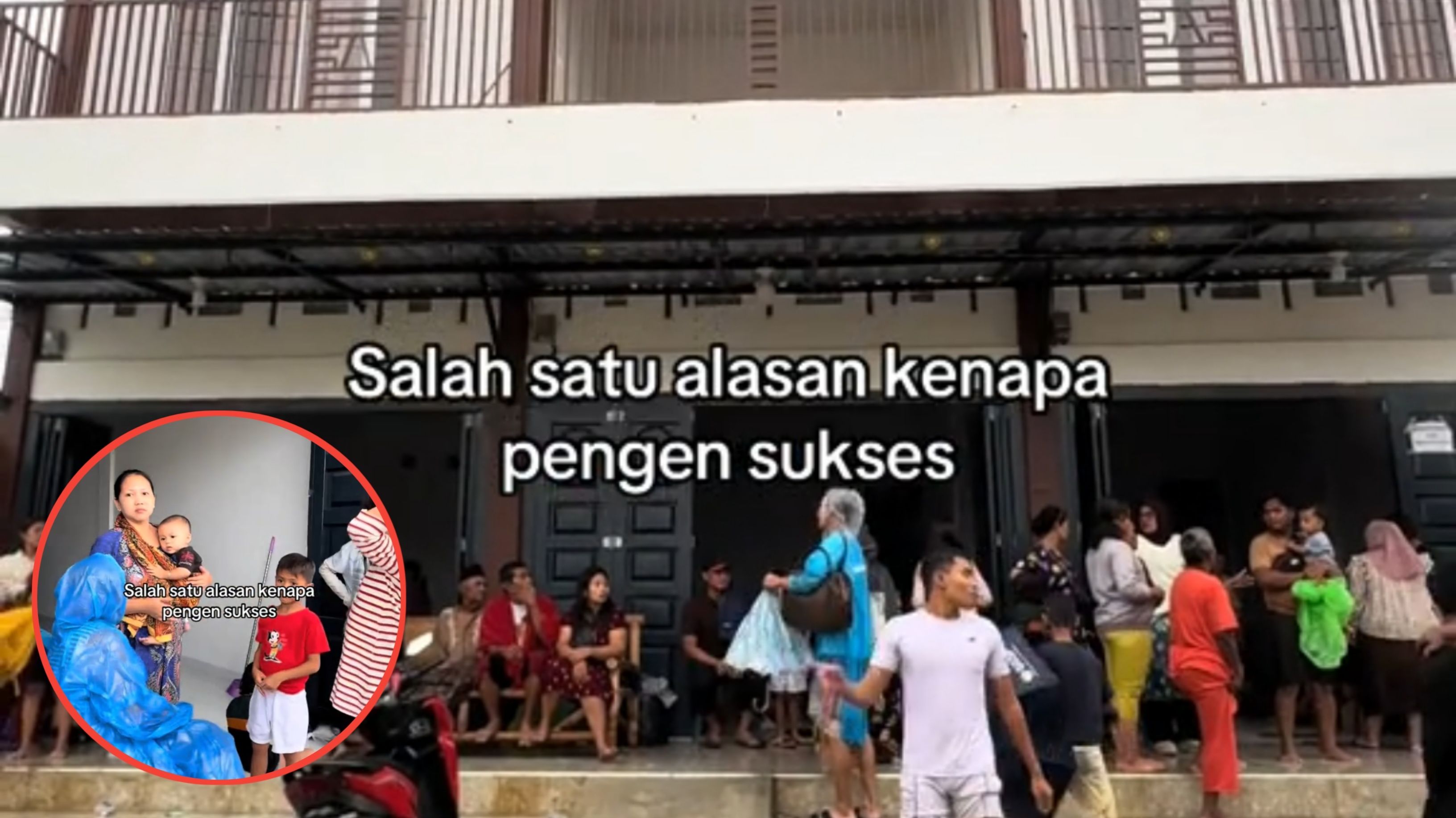 Tak Kena Dampak Banjir, Cewek Ini Rela Jadikan Rumahnya Tempat Berlindung bagi Tetangga