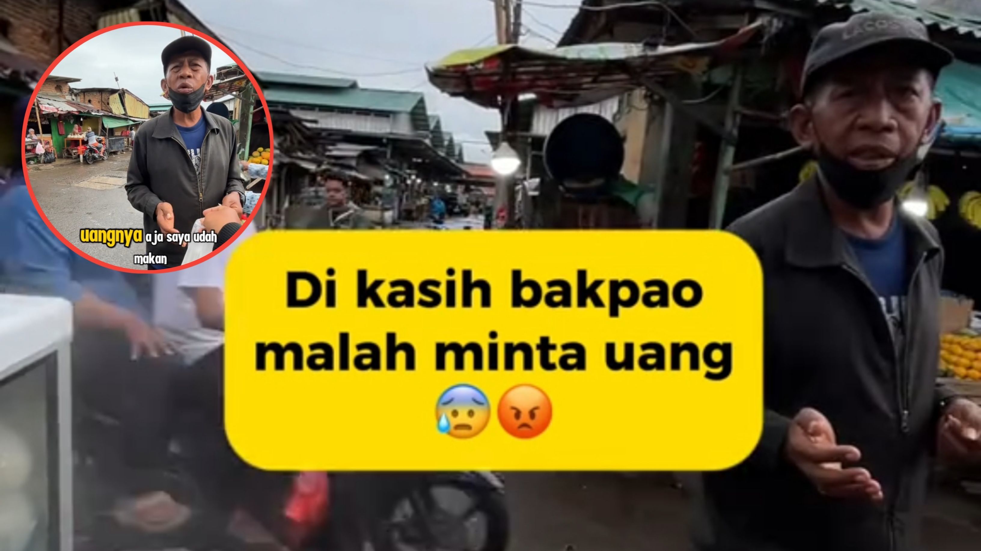 Penjual Bakpao Alami Kejadian Mengejutkan Saat Beri Makanan ke Pengemis, Berujung Diminta Uang