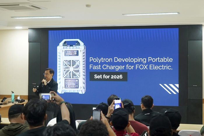 Polytron Kembangkan Portable Fast Charging Pertama untuk Motor Listrik
