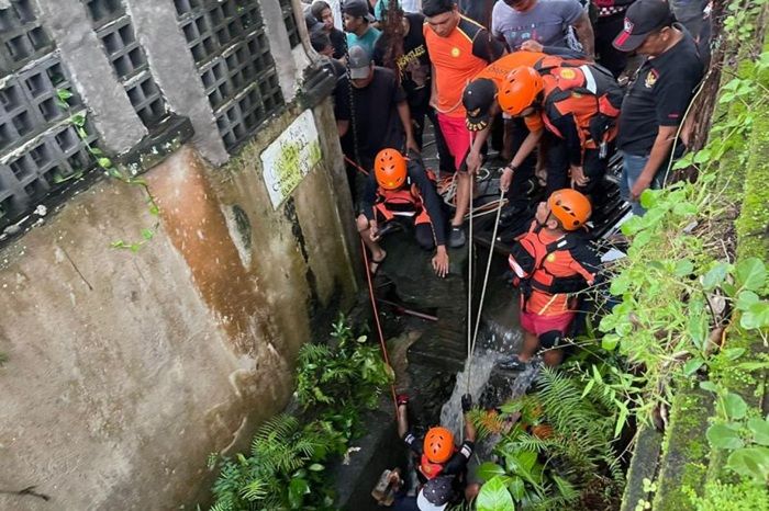 WNA di Bali Ditemukan Tewas di Gorong-gorong, Diduga karena Nekat Terobos Banjir