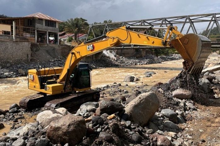 Kementerian PU Percepat Normalisasi Sungai Batang Sumpur Pascabencana di Tanah Datar Sumbar
