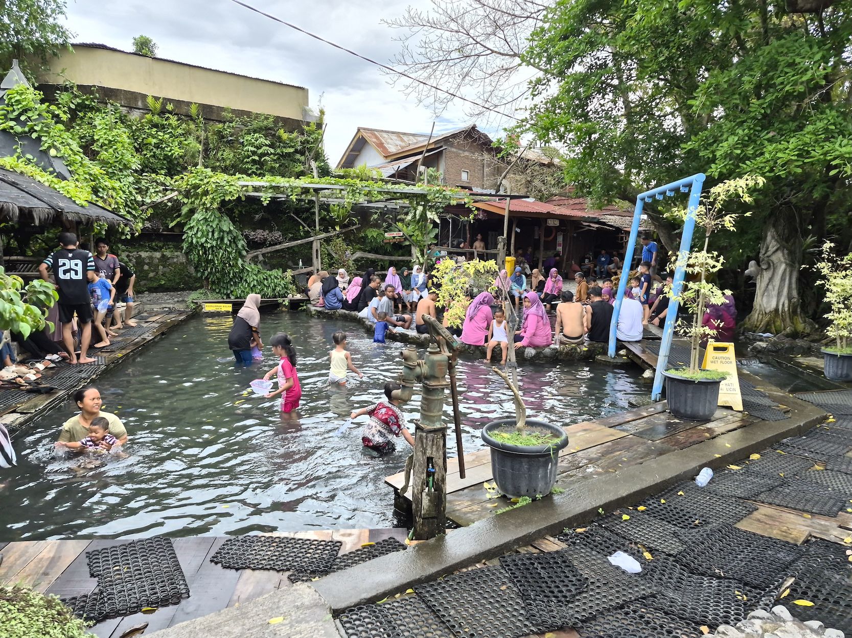 Wisata Umbul Manten Klaten Dipadati Pengunjung Saat Libur Panjang