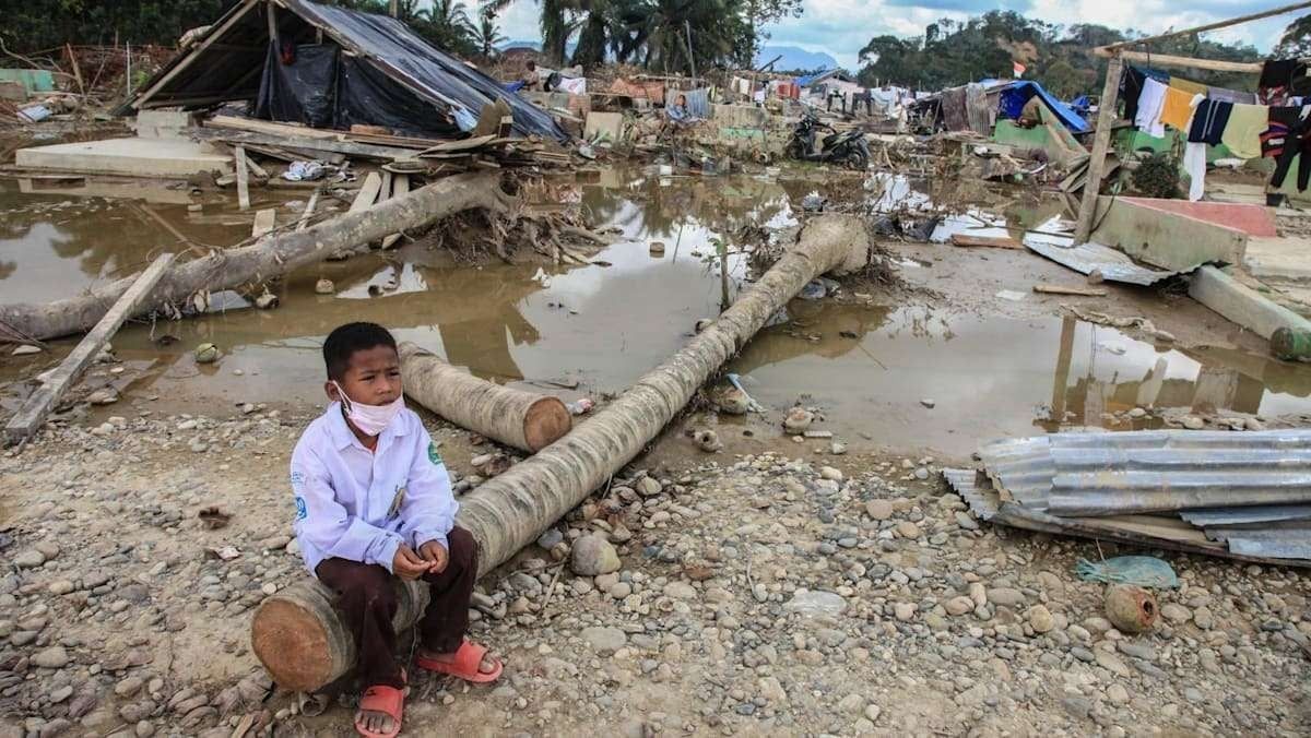 Luka Batin Anak Pengungsian Pasca Banjir Wilayah Langkahan Aceh Utara