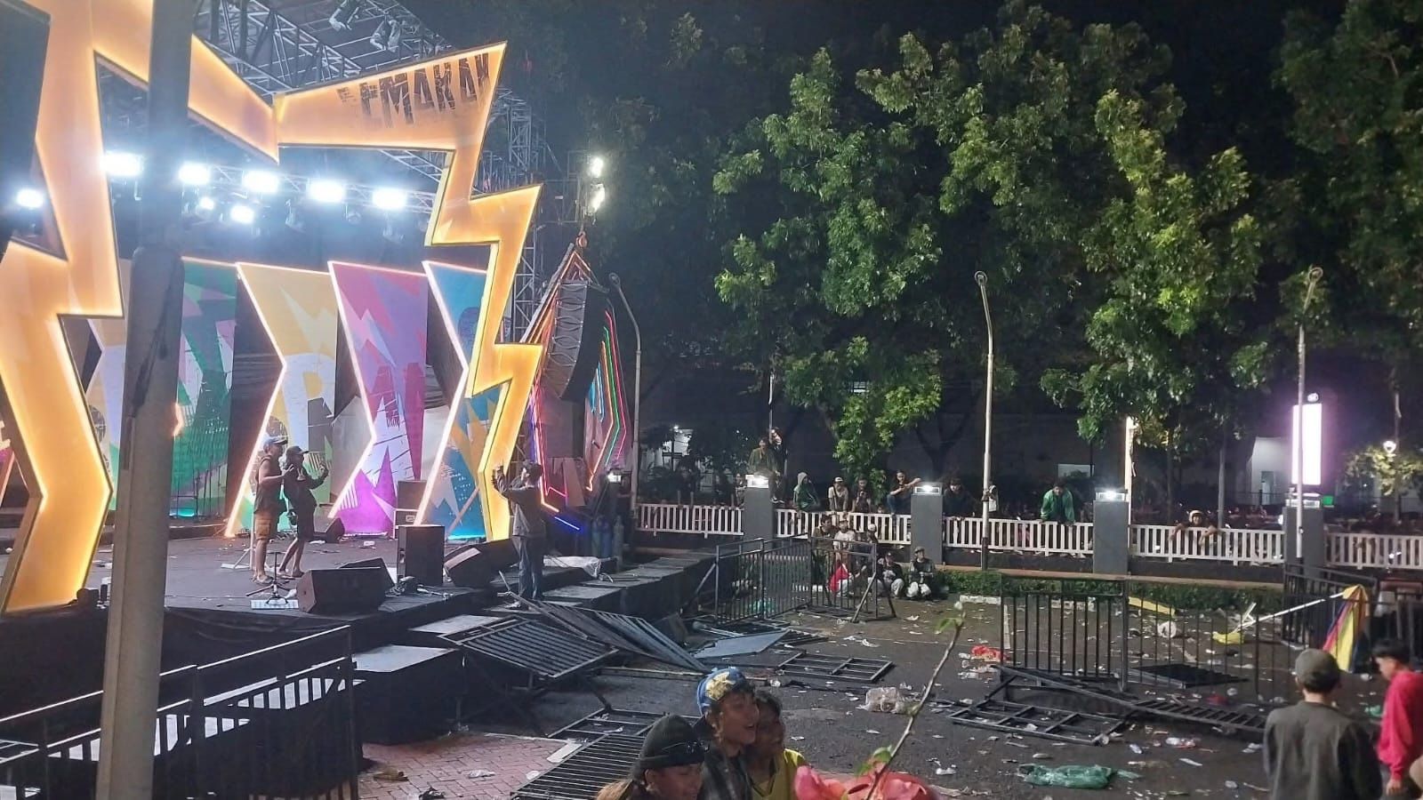 Konser Musik Reggae di TVRI Rusuh, Dua Orang Diamankan Polisi