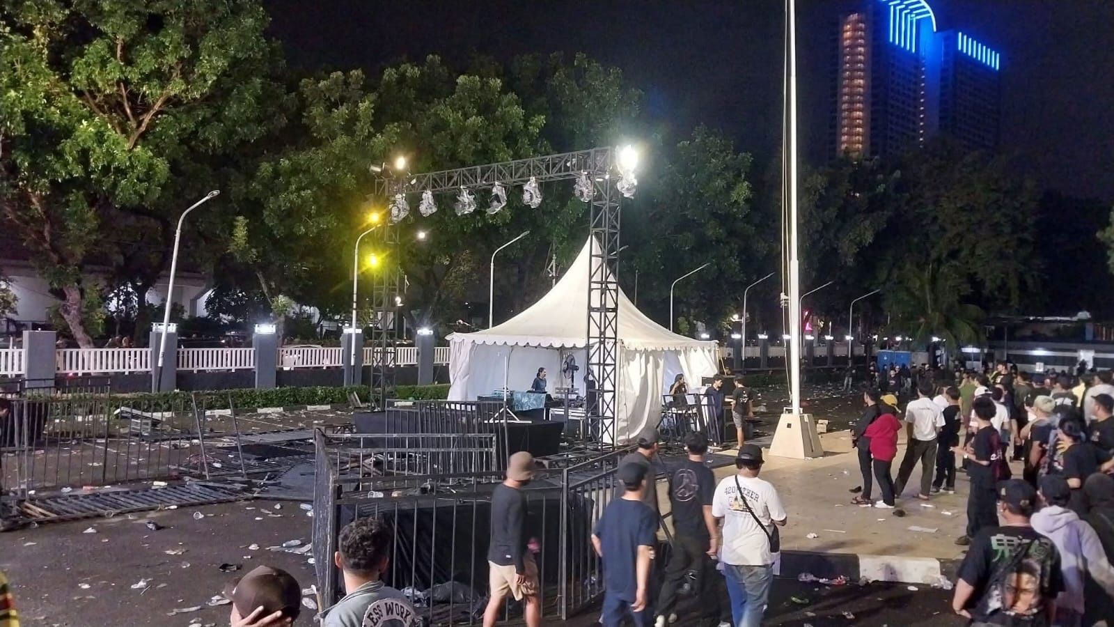 Konser Musik Reggae di TVRI Rusuh, Dua Orang Diamankan Polisi