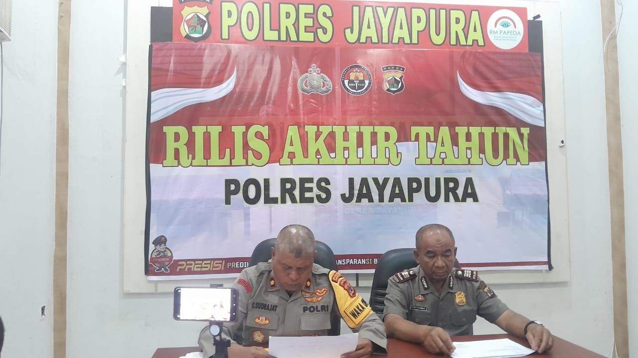 Curanmor Masih Mendominasi, Angka Kriminal di Jayapura Alami Kenaikan Sepanjang 2025