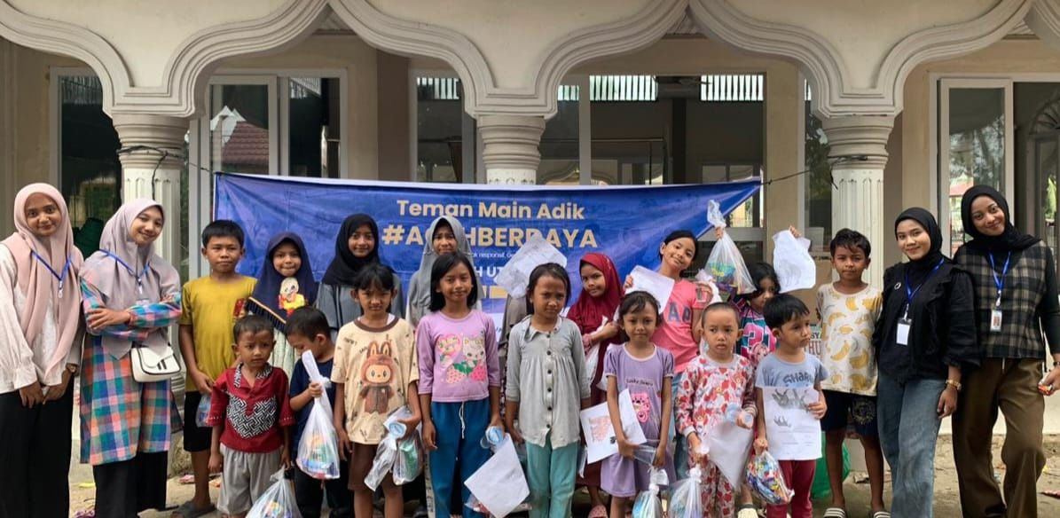 Sahabat Senyum Anak dan ISNU Berikan Pendampingan Psikososial Anak Korban Banjir di Aceh Utara