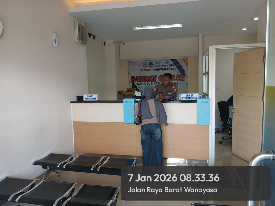 Polantas Menyapa Hadir di SAMSAT Outlet Wanayasa, Pelayanan STNK Makin Dekat dan Bersahabat