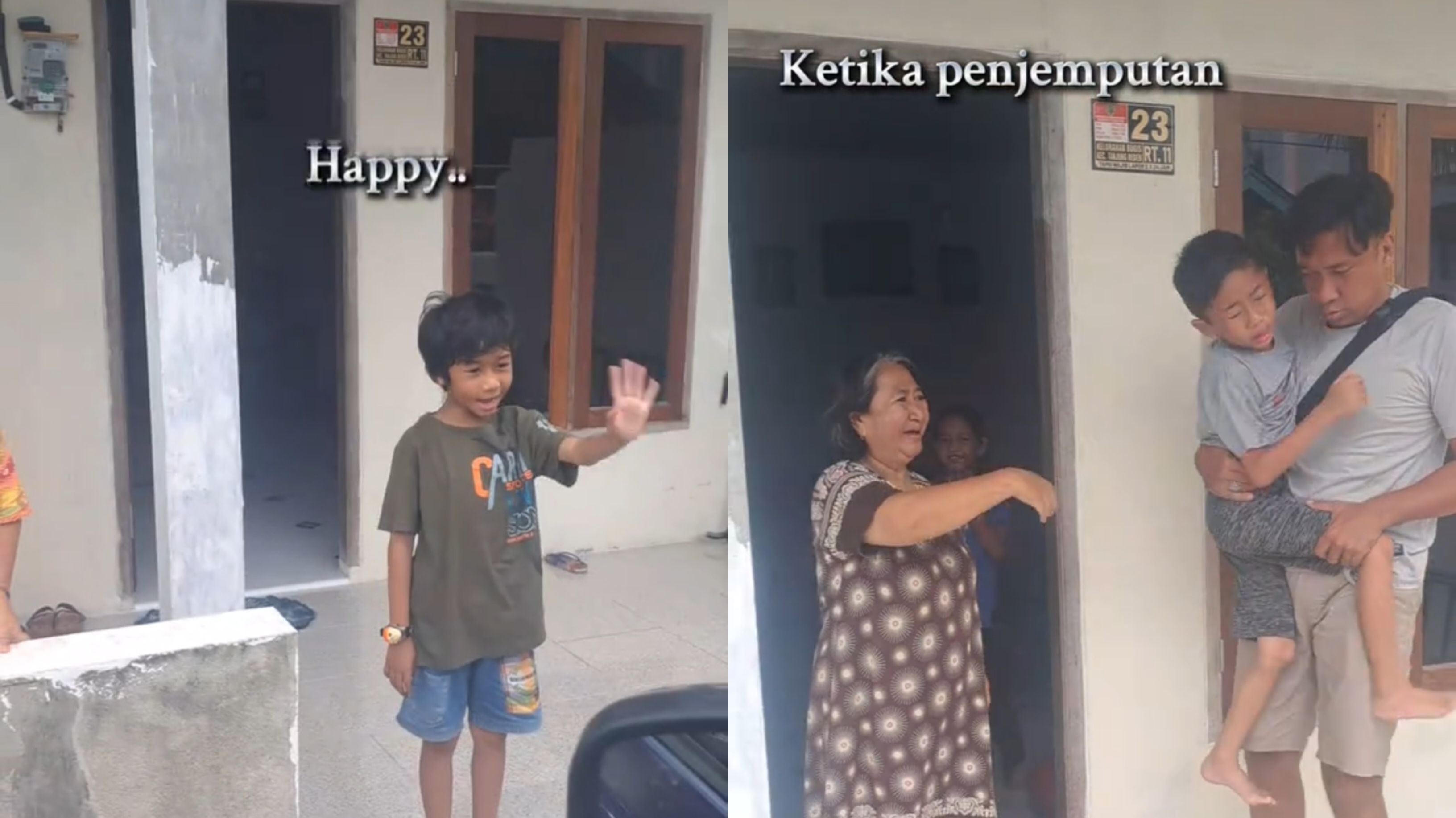 Perbedaan Sikap Anak Saat Diantar dan Dijemput di Rumah Nenek, Cerminan Kedekatan Emosional Cucu