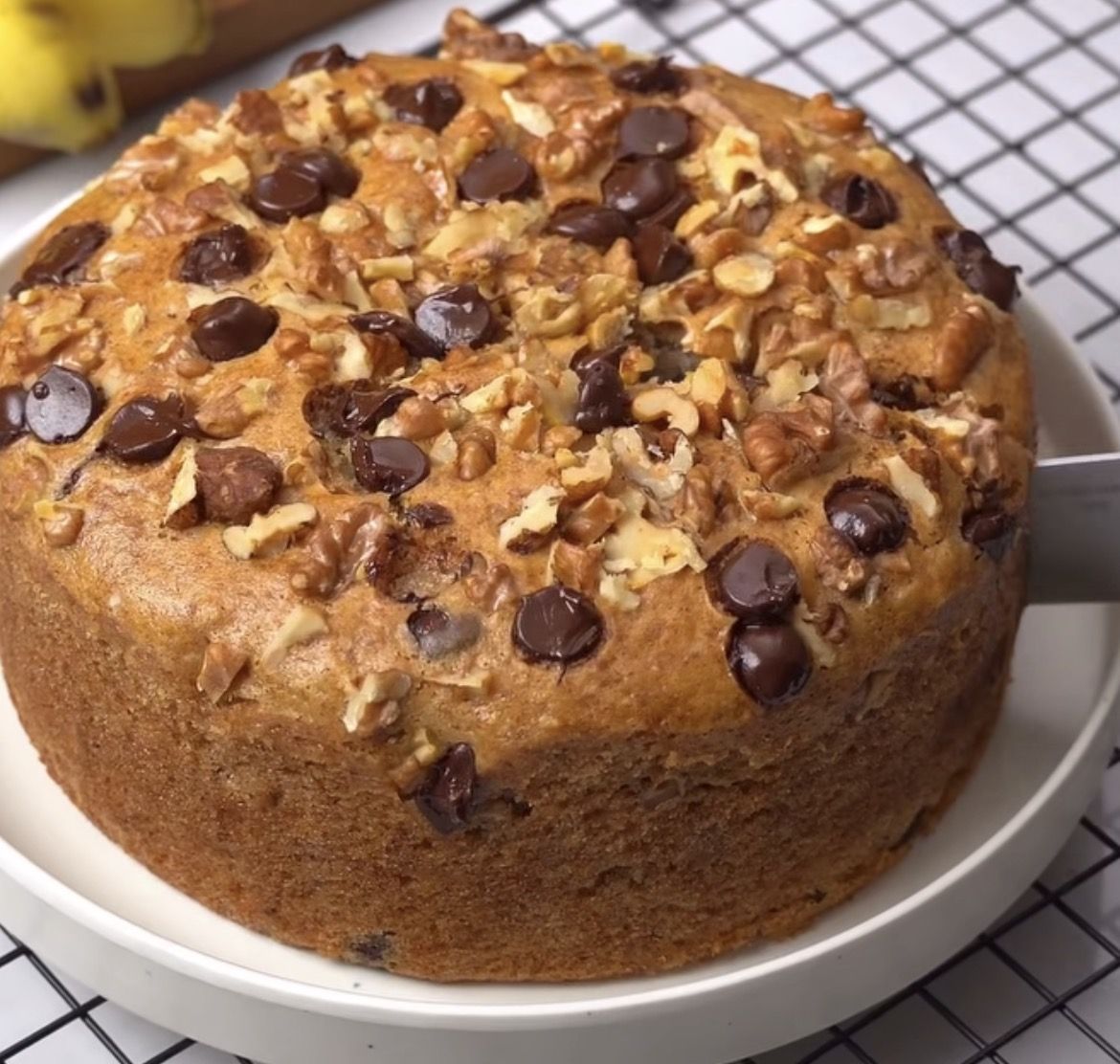 Anti Gagal! Ini Resep Choco Walnut Banana Cake ala Rumahan yang Simpel tapi Rasanya Juara