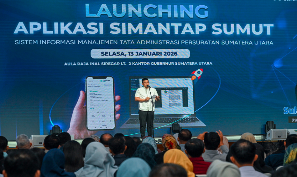 Pemprov Sumut Hadirkan SIMANTAP SUMUT untuk Administrasi Lebih Efisien