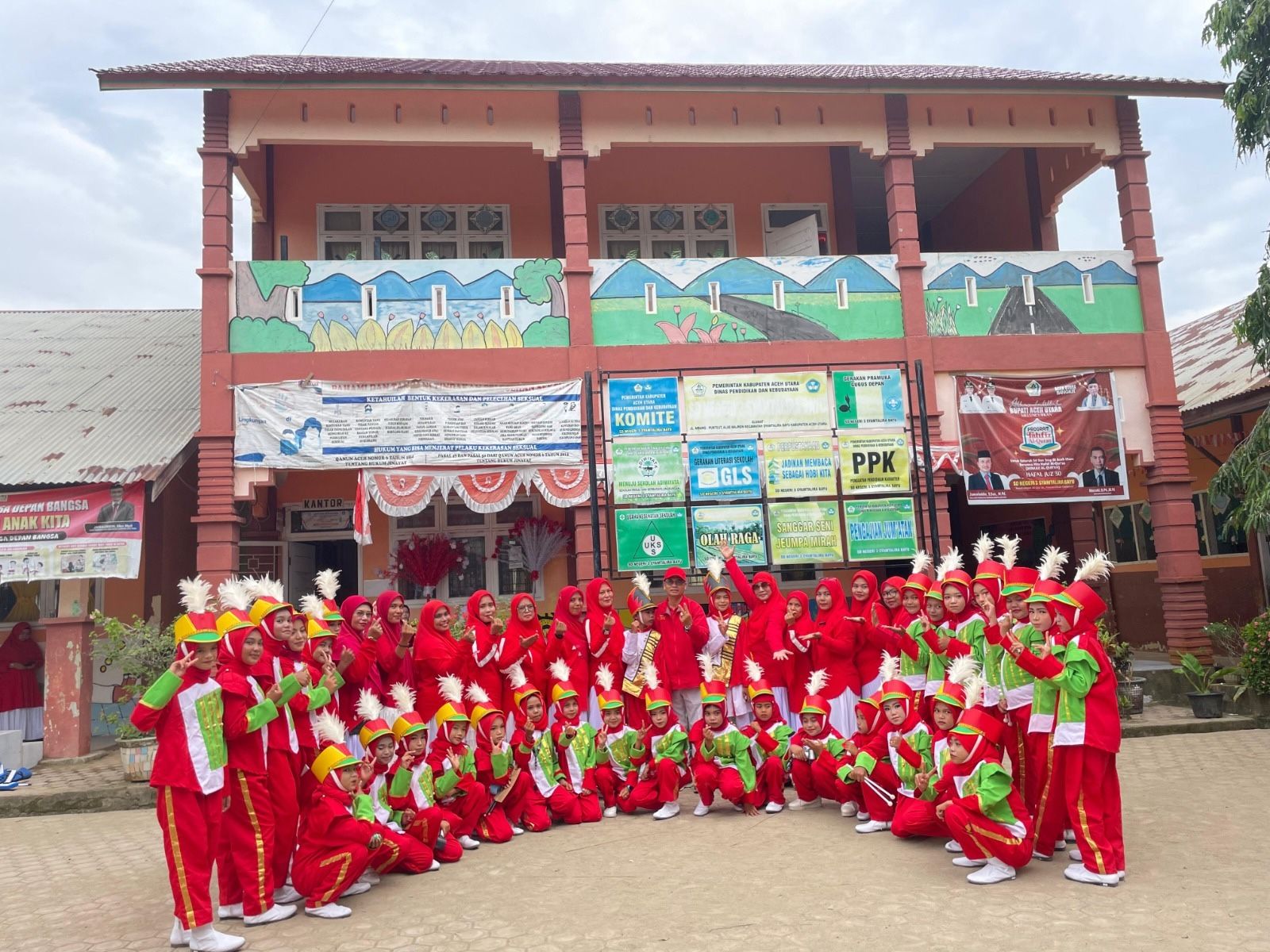 Ekstrakurikuler Seni Jadi Kunci Asah Psikomotorik Siswa di SDN 3 Syamtalira Bayu
