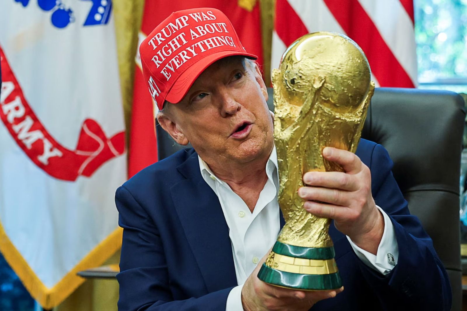Trump: Iran Seharusnya Tidak Bermain di Piala Dunia demi Keselamatan Mereka