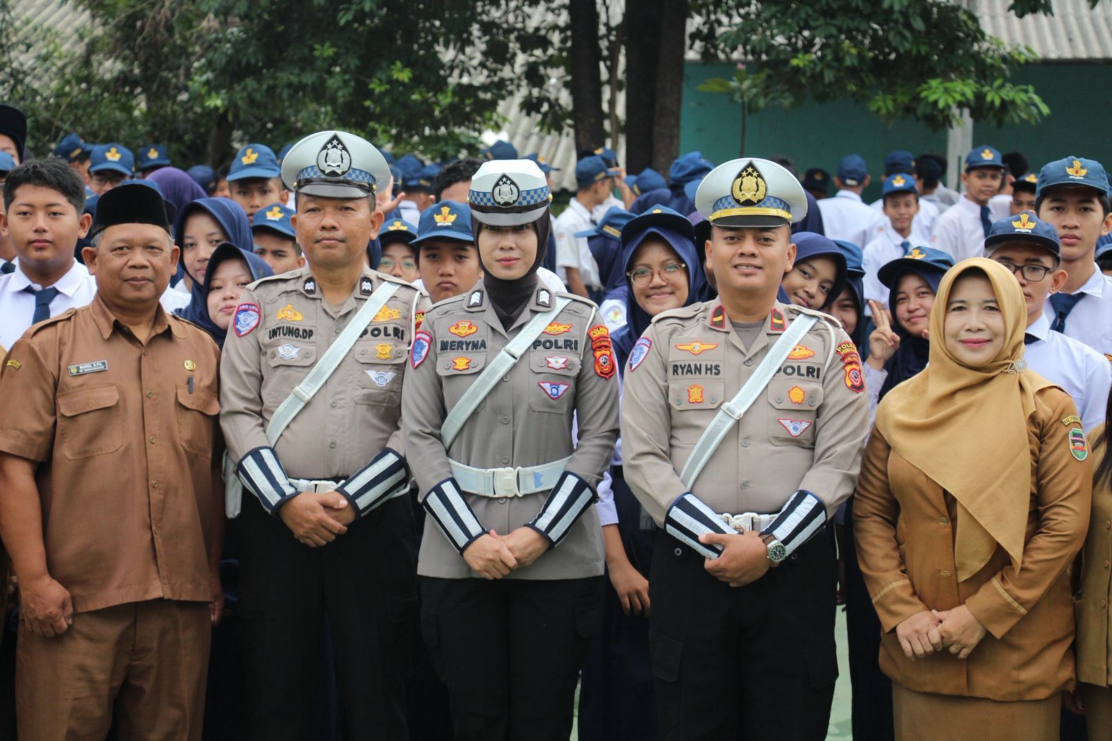 Dukung Pendidikan Berkarakter, Polres Purwakarta Dorong Budaya Ngabring dan Keselamatan Pelajar