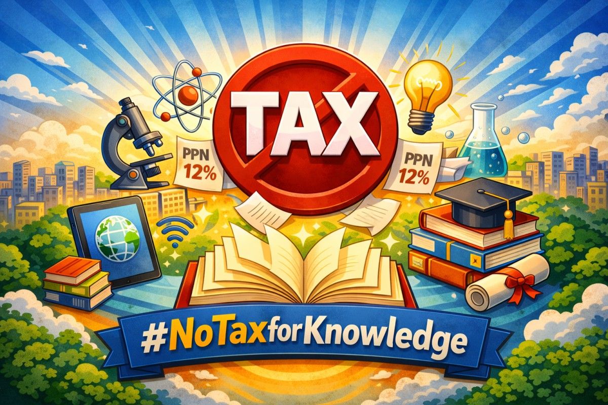 AMSI Gaungkan #NoTaxforKnowledge, Dorong Akses Ilmu Tanpa Beban Pajak