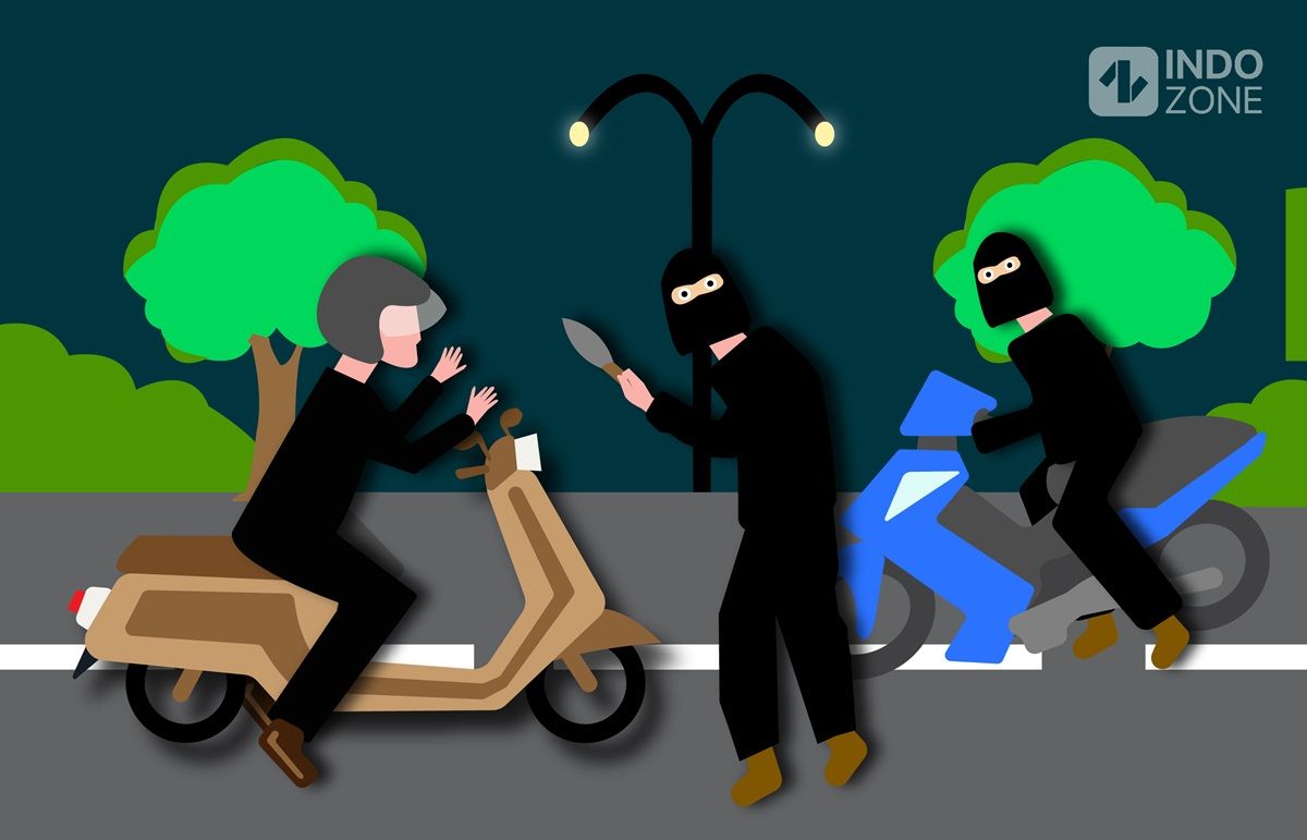 Nasib Apes Duo Begal Saat Cari Mangsa di Tangerang, Jumpa Polisi Lagi Patroli