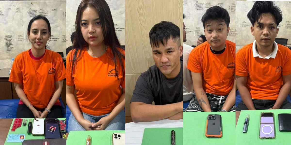 Pesta Narkoba di Baliview Pekanbaru Digerebek Polisi