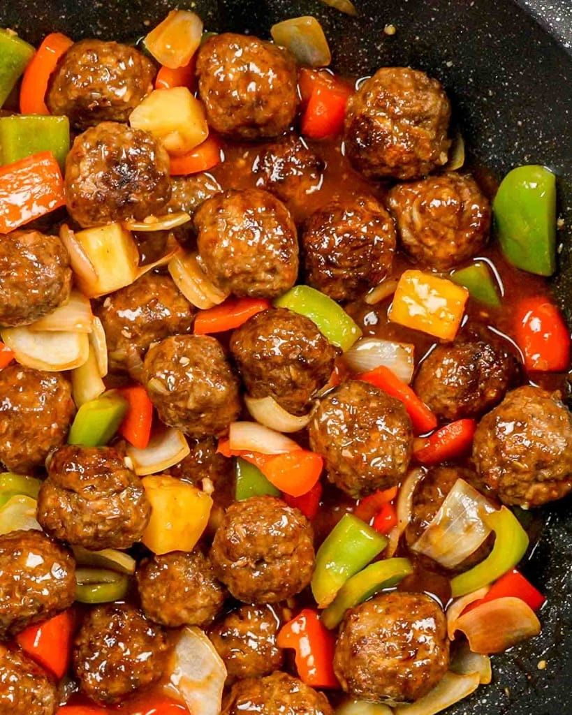 Resep Sweet and Sour Meatballs: Bola Daging Asam Manis yang Bikin Nagih!