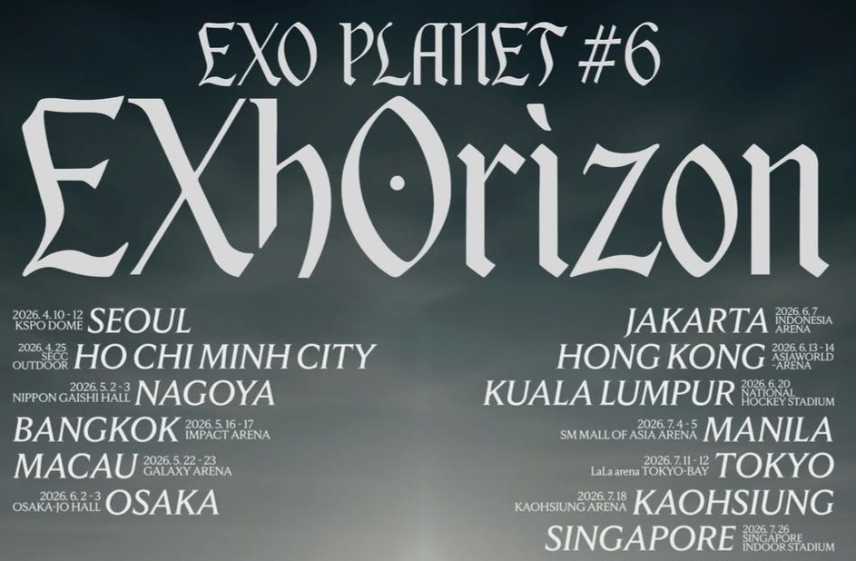 EXO Umumkan Tur Konser EXhOrizon di Jakarta pada Juni 2026