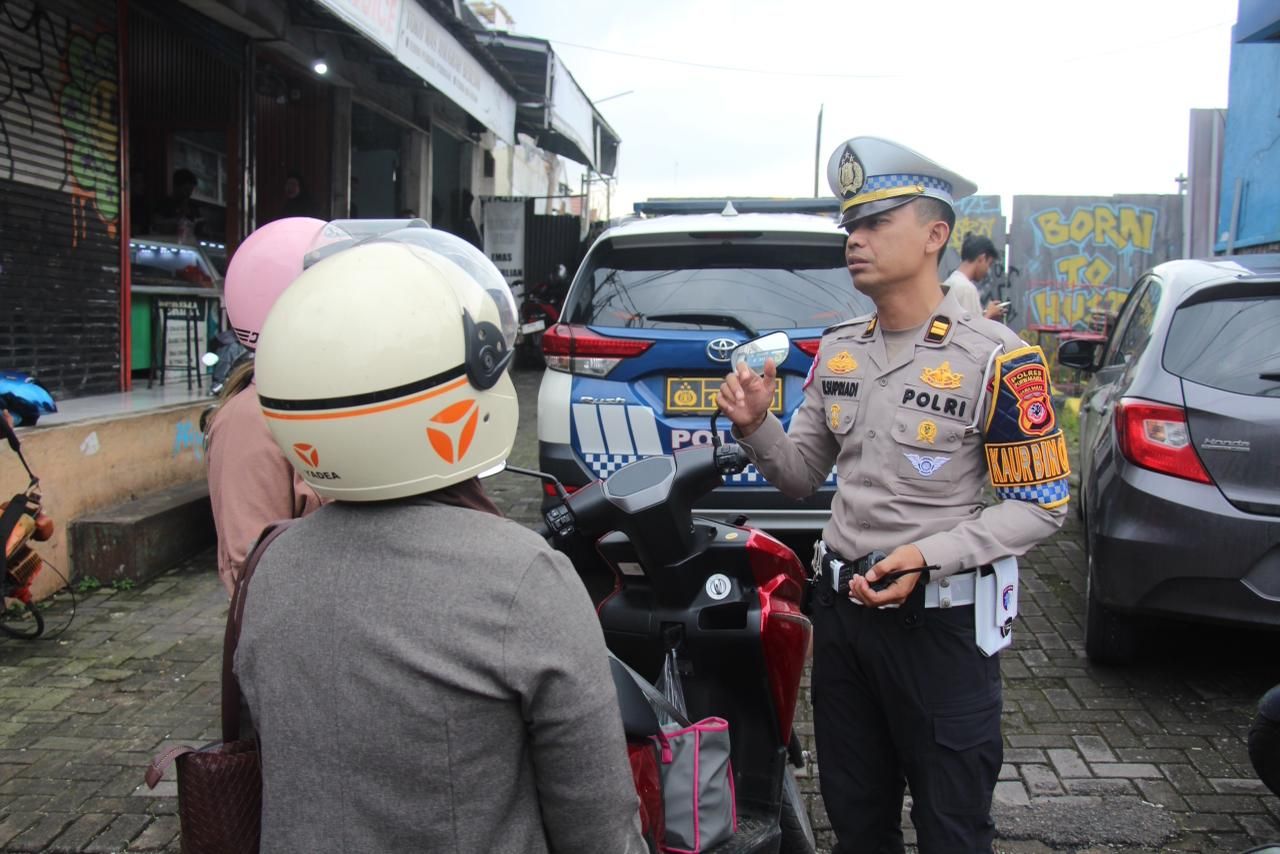 Tertibkan Knalpot Tidak Sesuai Spesifikasi, Polres Purwakarta Dukung Operasi Keselamatan Lodaya 2026