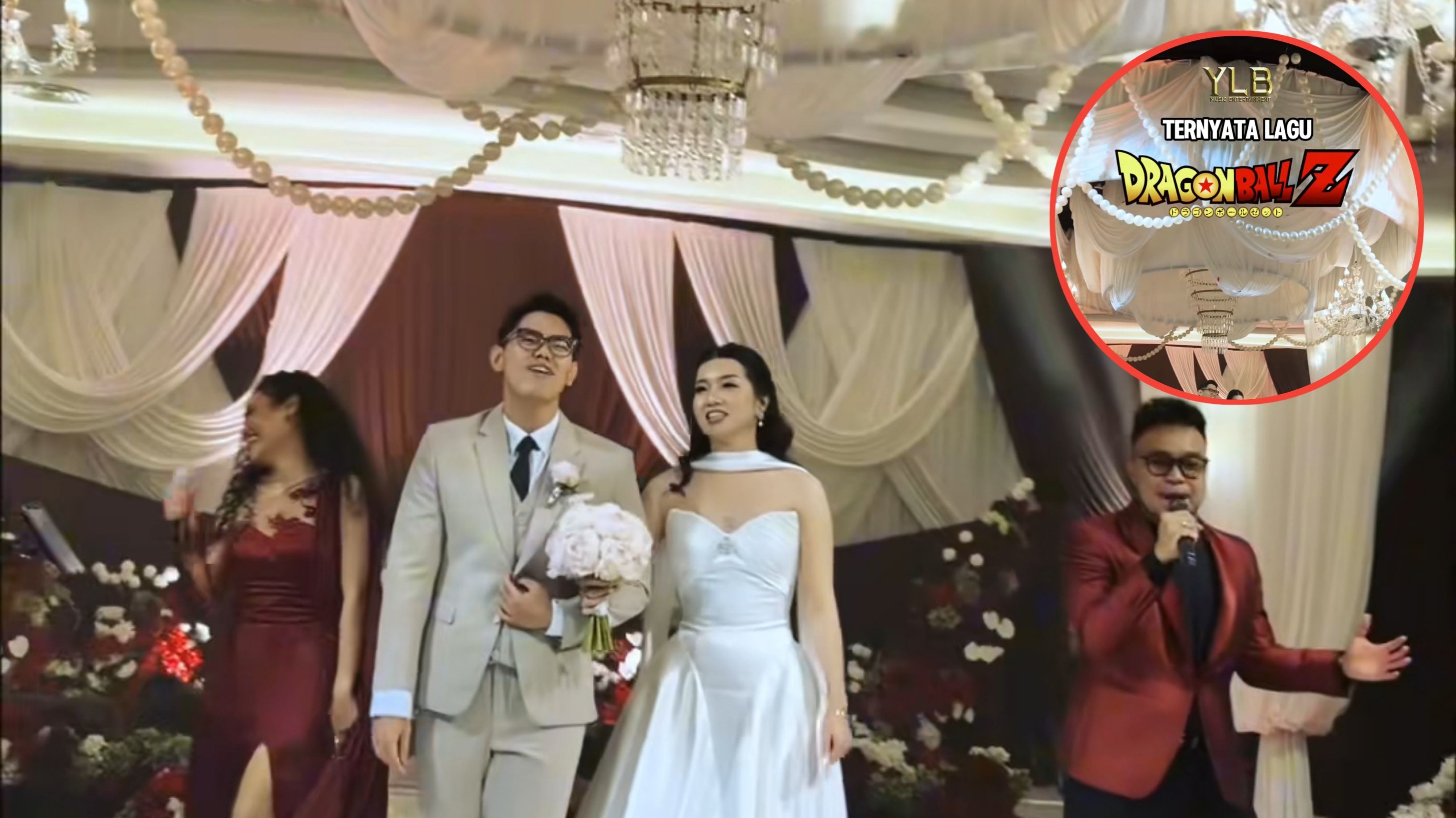 Tak Biasa dan Beda, Pengantin Ini Pilih Lagu Kartun Favorit 90-an sebagai Soundtrack Pernikahan
