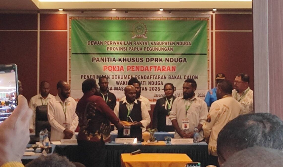 Bupati Nduga Ajukan Dua Nama Bakal Calon Wakil Bupati, Proses Pengisian Jabatan Resmi Dimulai