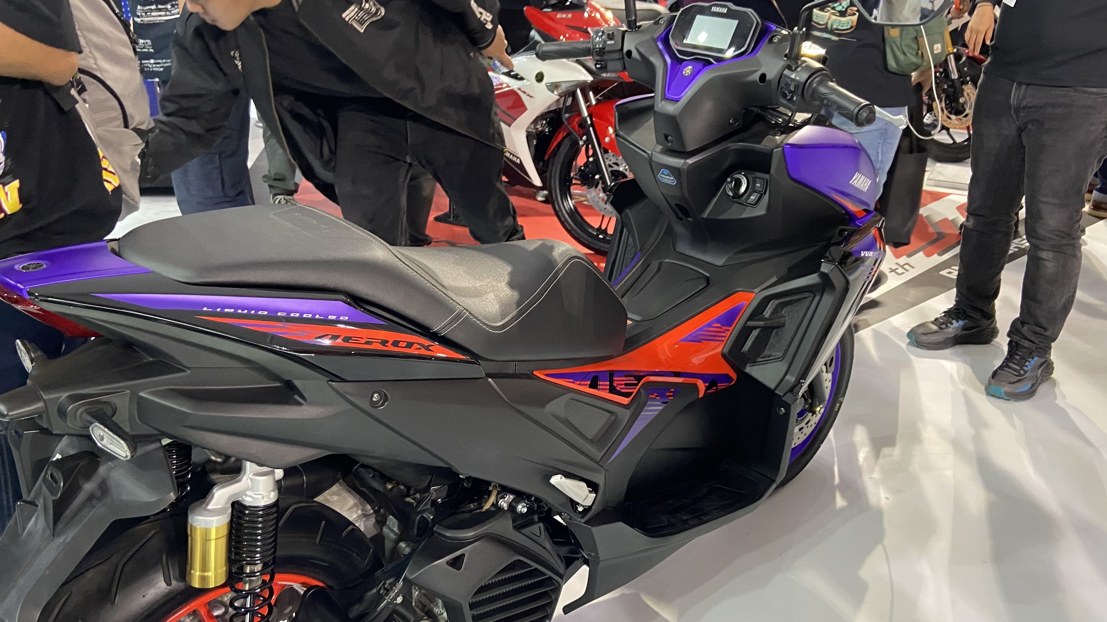 Intip Warna Baru Yamaha Aerox Alpha di IIMS 2026