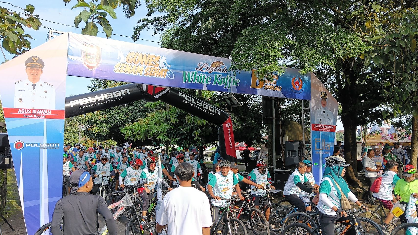 Koni Boyolali Gelar Atraksi Aeromodeling Meriahkan Gowes dan Senam Bersama