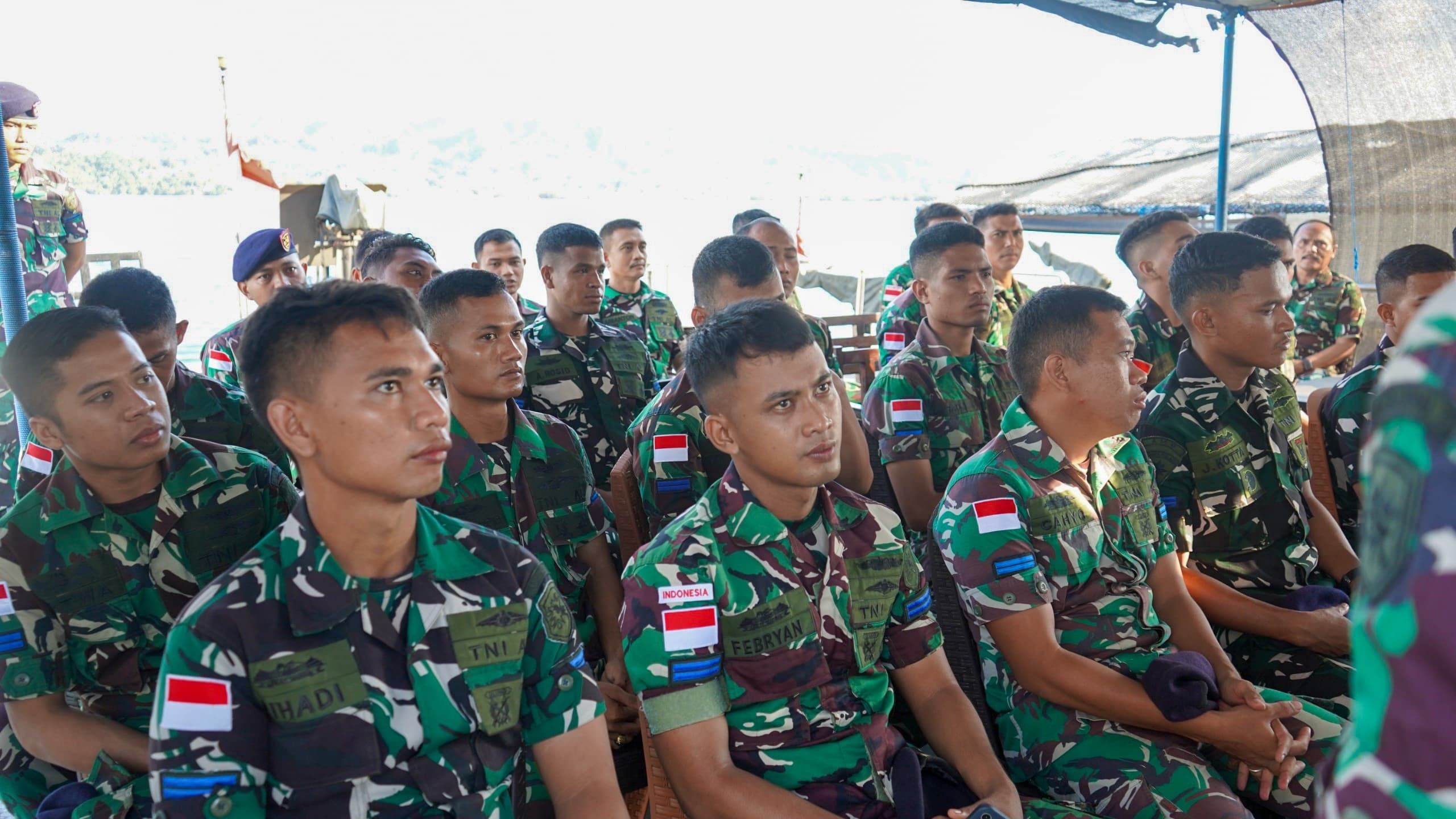 Perkuat Taring Penegakan Hukum di Laut, Diskum Kodaeral IX Bekali Prajurit Satrol