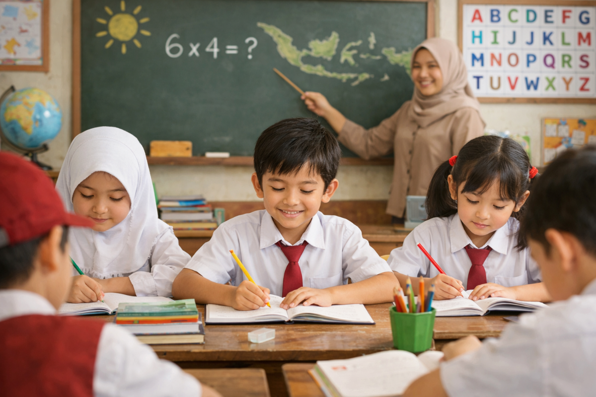 Bukan Cuma Nilai Akademik, Ini Penetu Faktor School Well Being Siswa