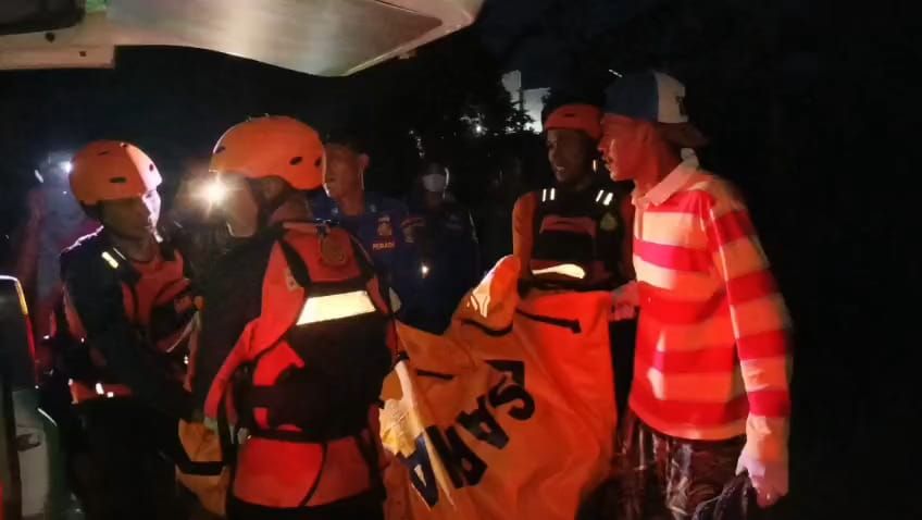 Empat Hari Pencarian, Korban Tenggelam di Pekon Sinar Banten Ditemukan Meninggal Dunia