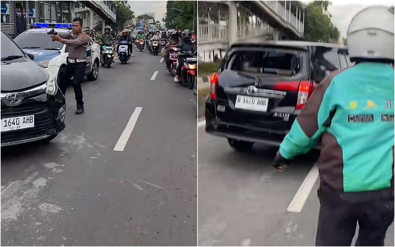 Senpi Mainan, Sajam, hingga 4 Nopol Palsu Ditemukan di Kasus Viral Mobil Lawan Arah