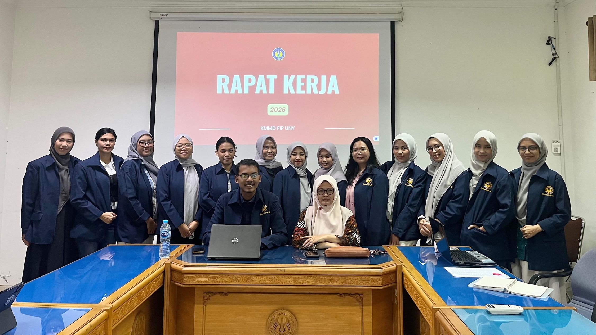 Ketua Umum KMMD FIP UNY Nuzulul Azmi Rapat Perdana Dalam Kepengurusan Periode 2026