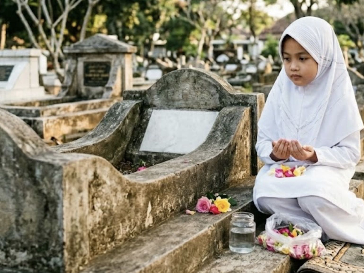 Boleh Nggak Sih Bawa Anak Kecil ke Makam? Ini Penjelasan yang Perlu Kamu Tahu
