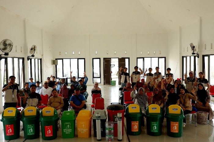 Desa Bumi Harapan Bentuk Bank Sampah, Inisiatif Mahasiswa UGM Dukung Lingkungan IKN