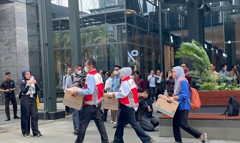 Terkait Tindak Pidana Pasar Modal, OJK-Bareskrim Geledah Kantor Mirae Asset