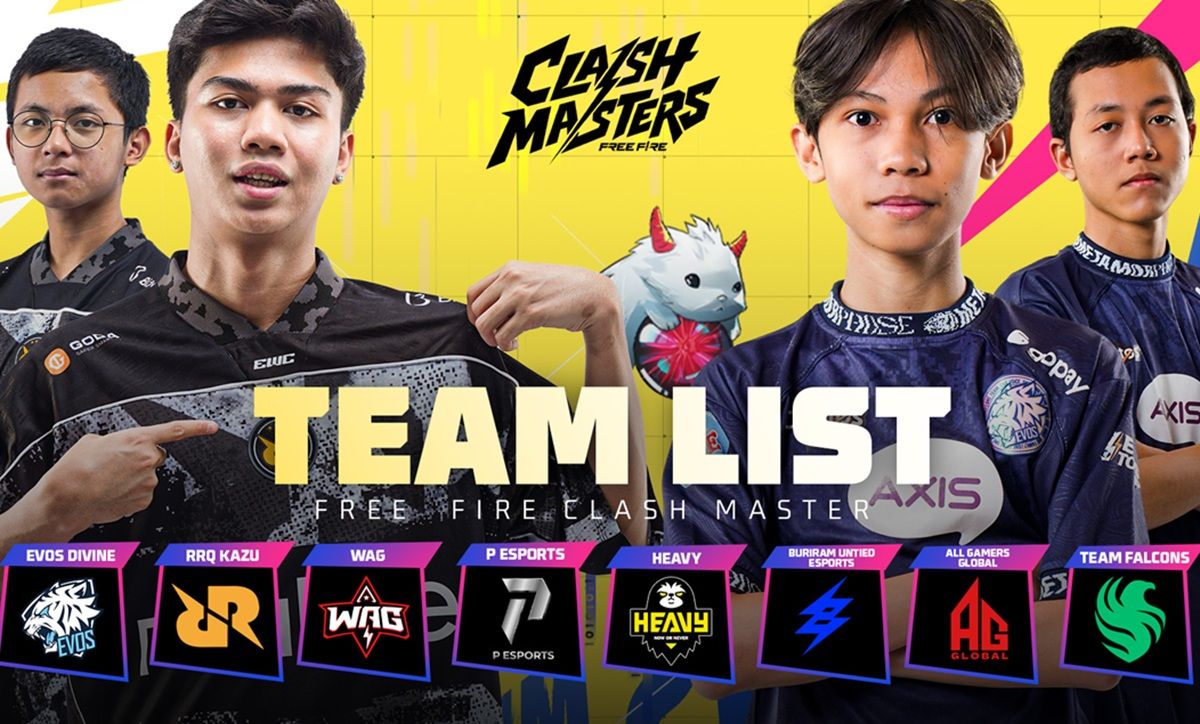 Turnamen Free Fire Clash Master SEA 2026 Spring Dimulai, RRQ Kazu dan EVOS Divine Wakili Indonesia