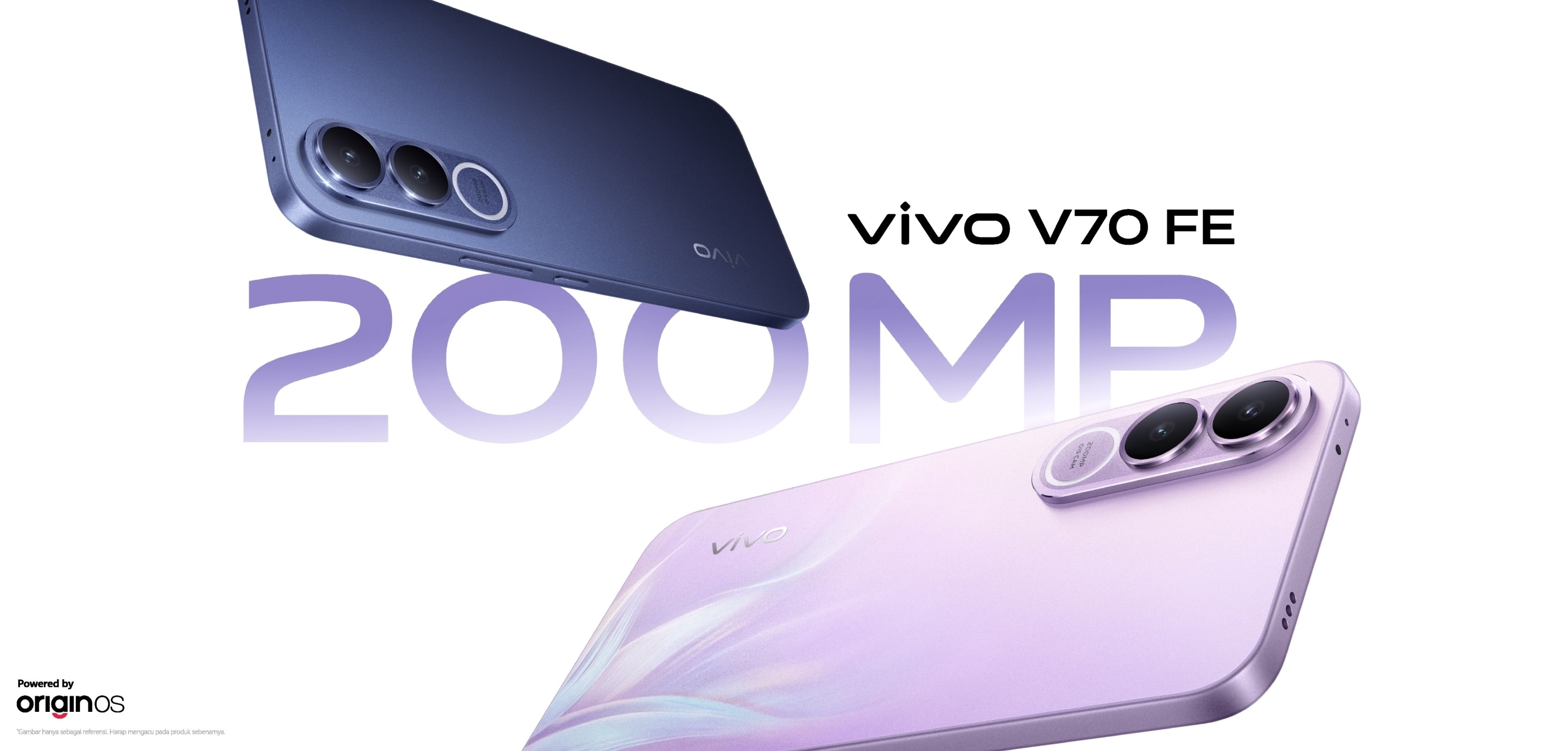 Vivo V70 FE Resmi Rilis: Kamera 200 MP, Layar AMOLED 120Hz, Harga Mulai Rp6 Jutaan