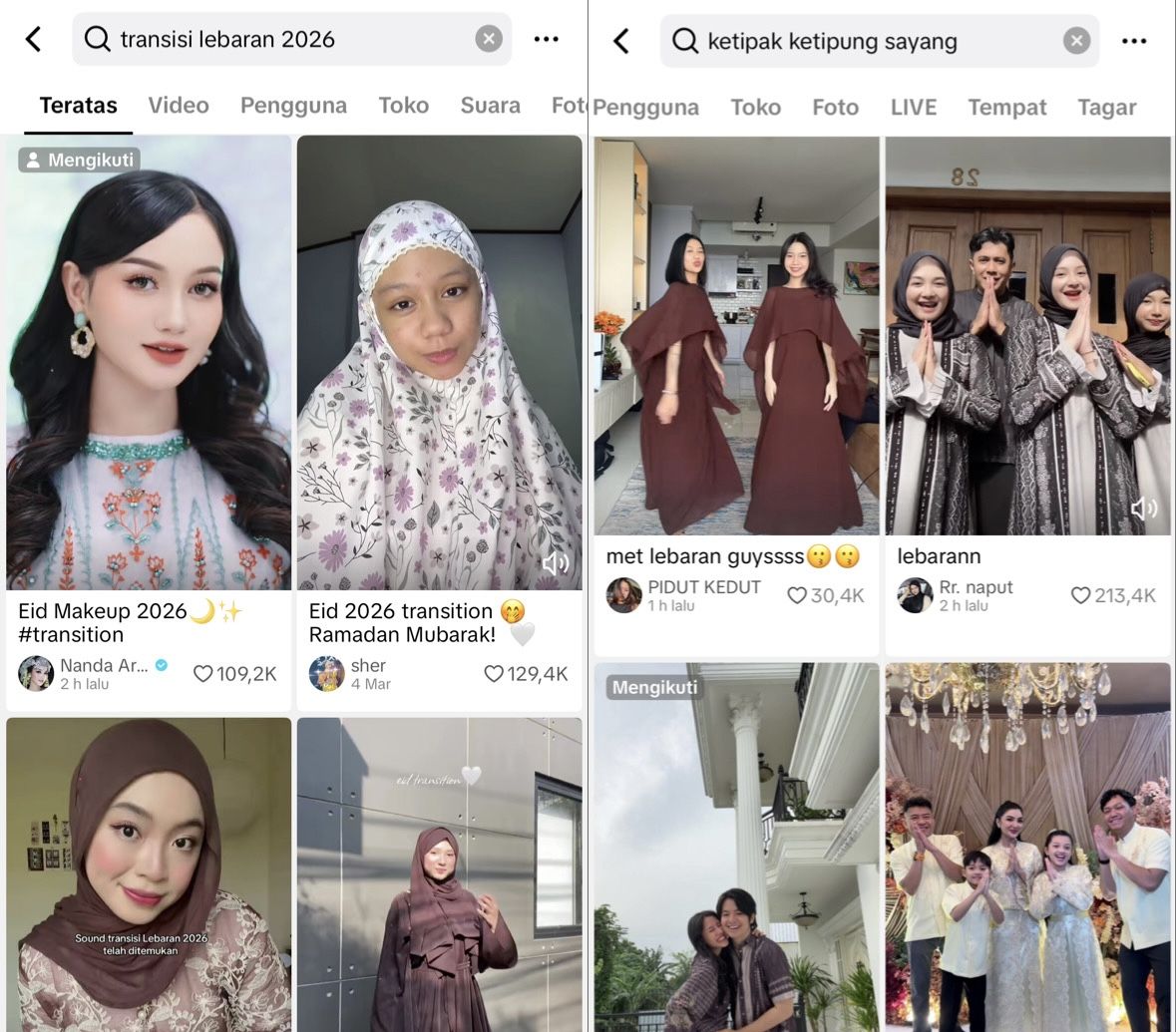 Lagi Ramai di TikTok, Ini Lagu Transisi Lebaran 2026 yang Wajib Kamu Coba