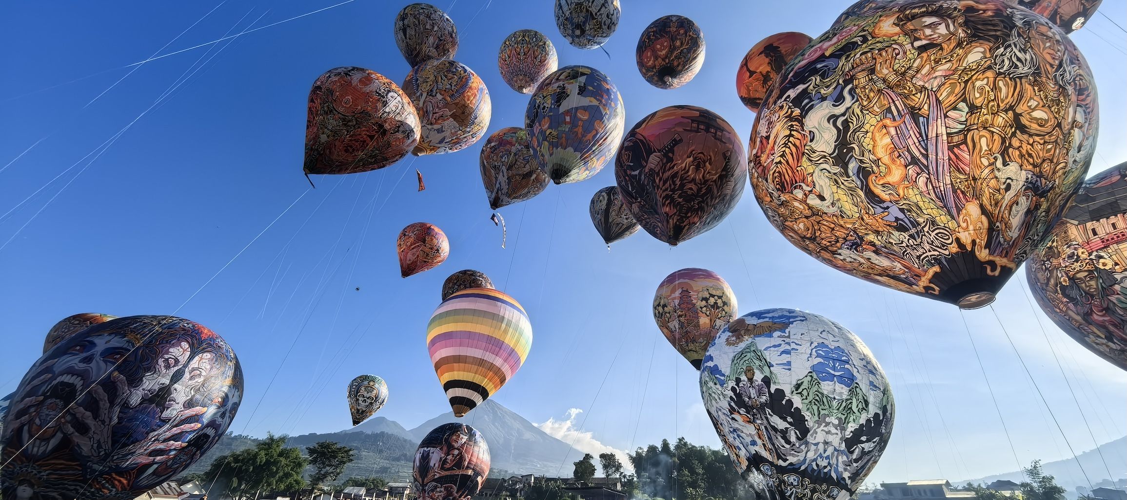 Festival Balon Udara Sumberdalem 2026 Meriah, Langit Wonosobo Penuh Warna